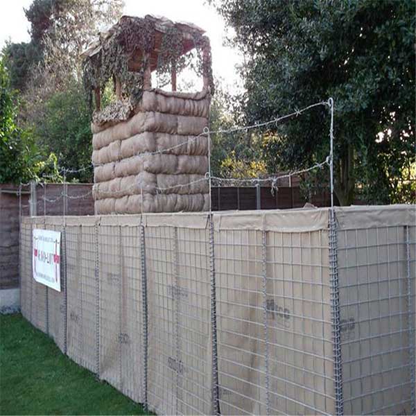 HESCO barrier for army